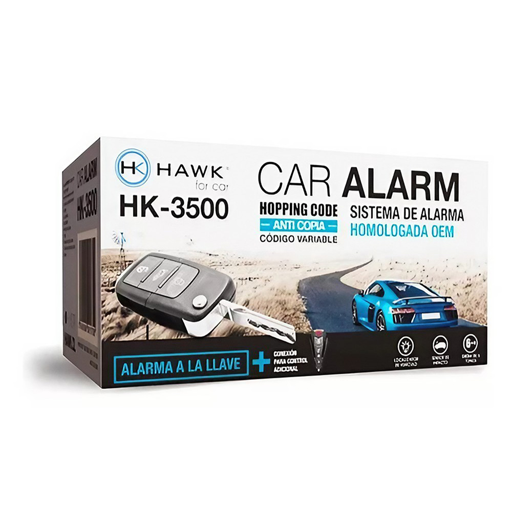 Alarma Auto Homologada A La Llave Original